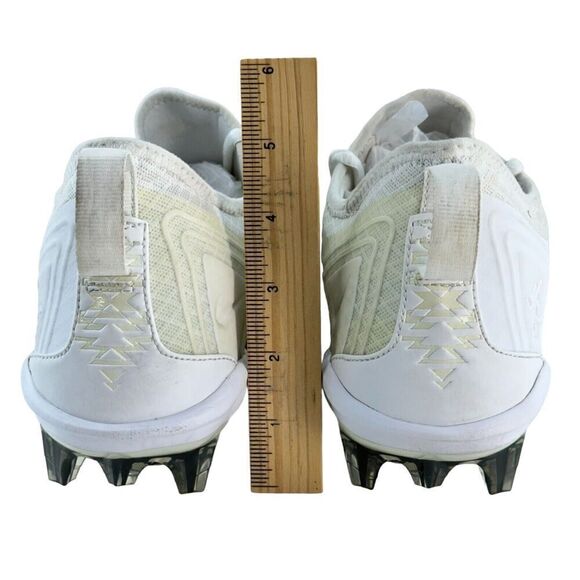 Nike Alpha Huarache 7 Pro LAX Cleats Mens 9.5 White Black CJ0265-100 Lacrosse main image 11